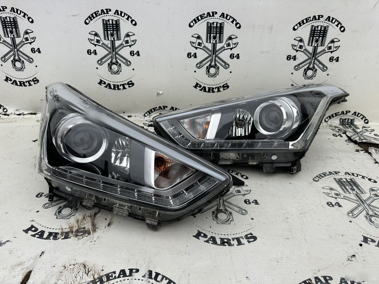 Линзованные фары