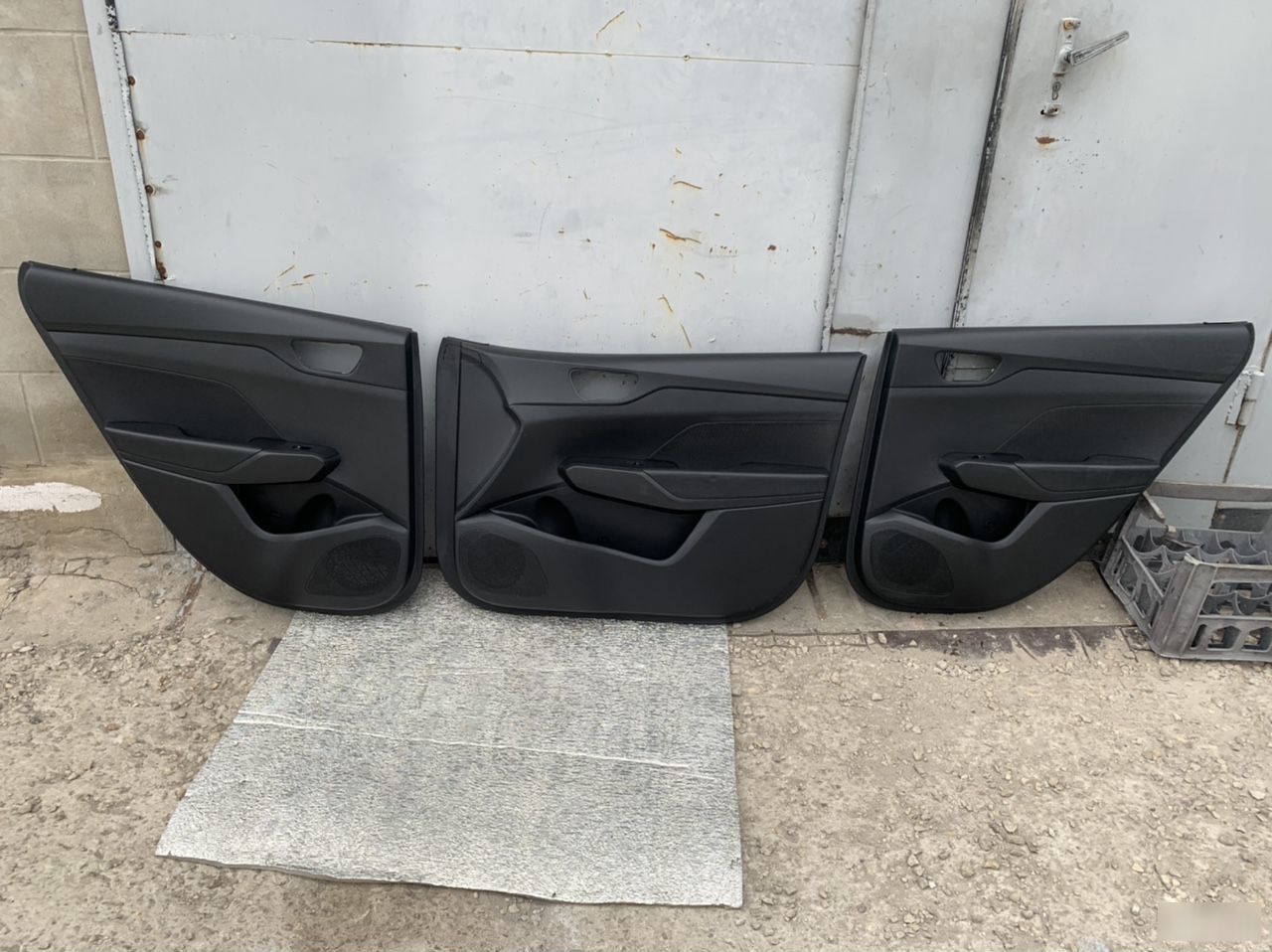 Обшивка двери