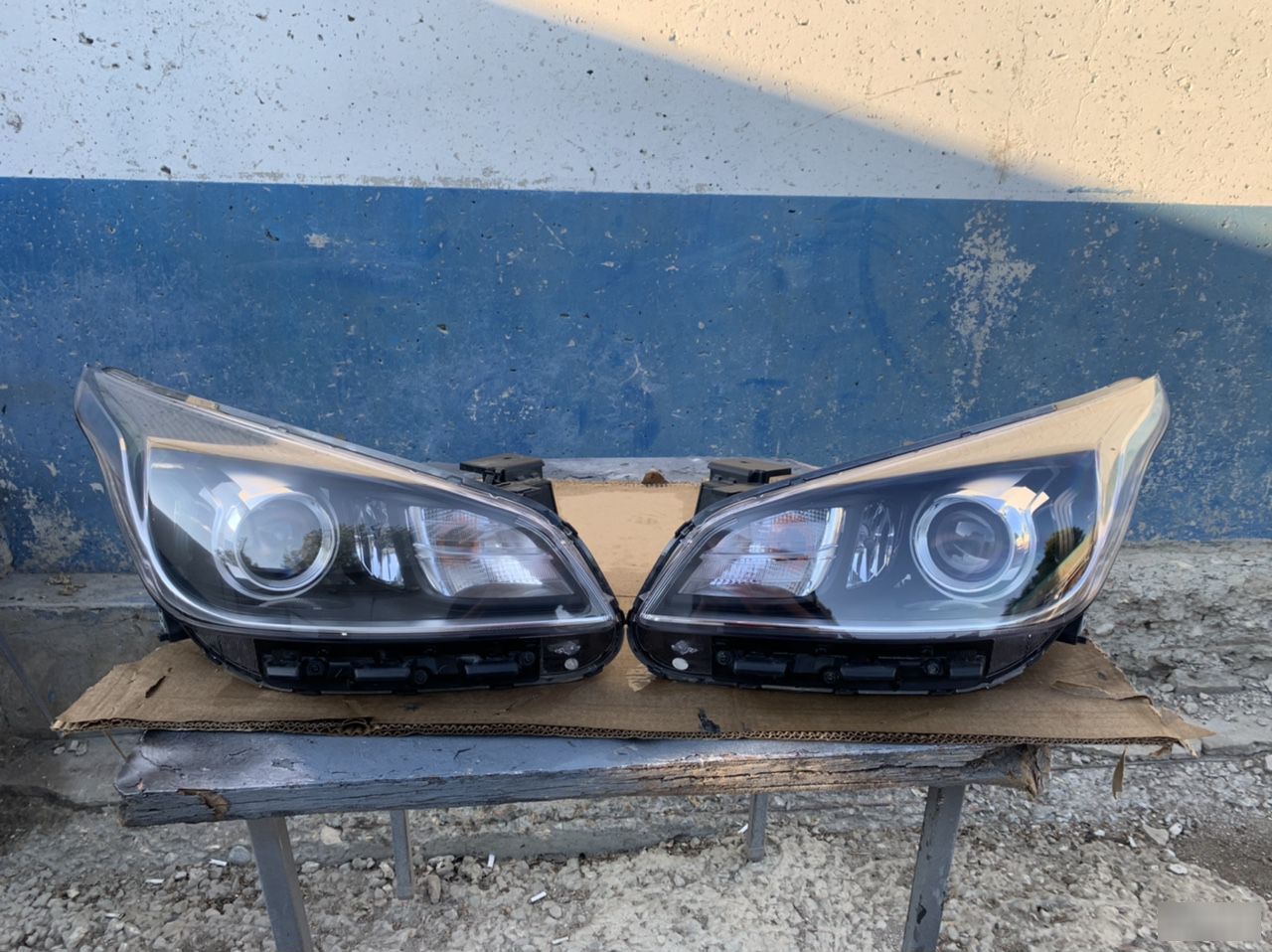 Линзованная фара