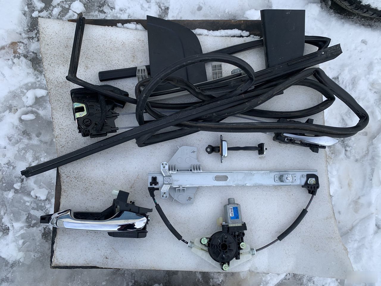 Комплектующие двери