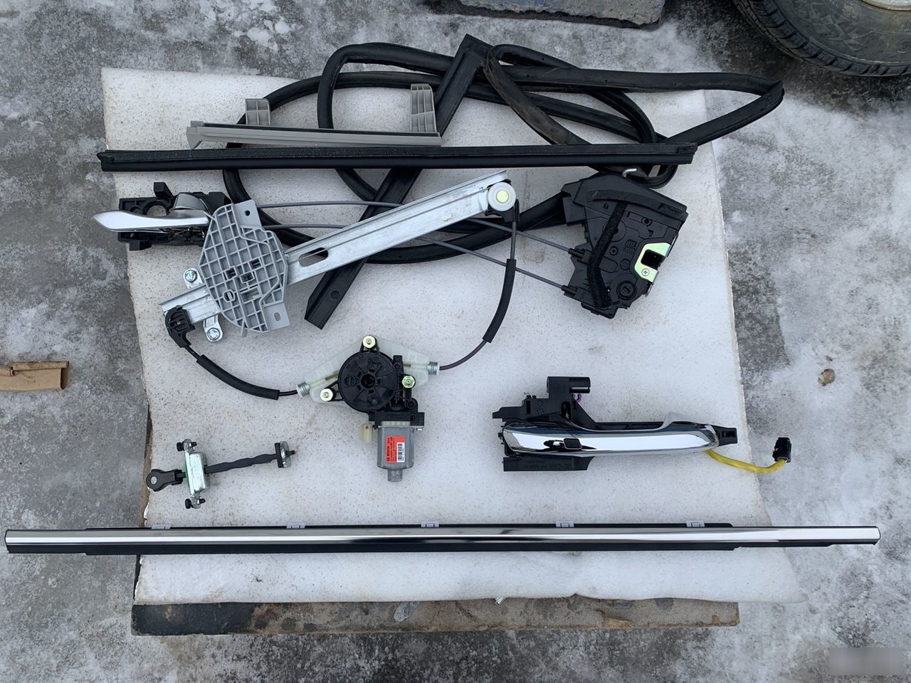 Комплектующие двери