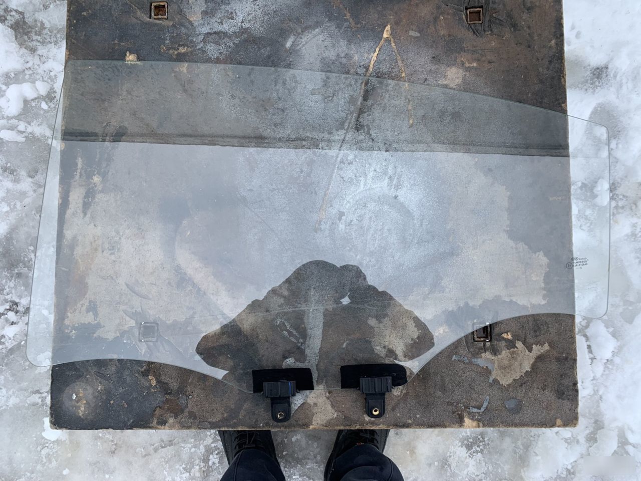 Стекло двери