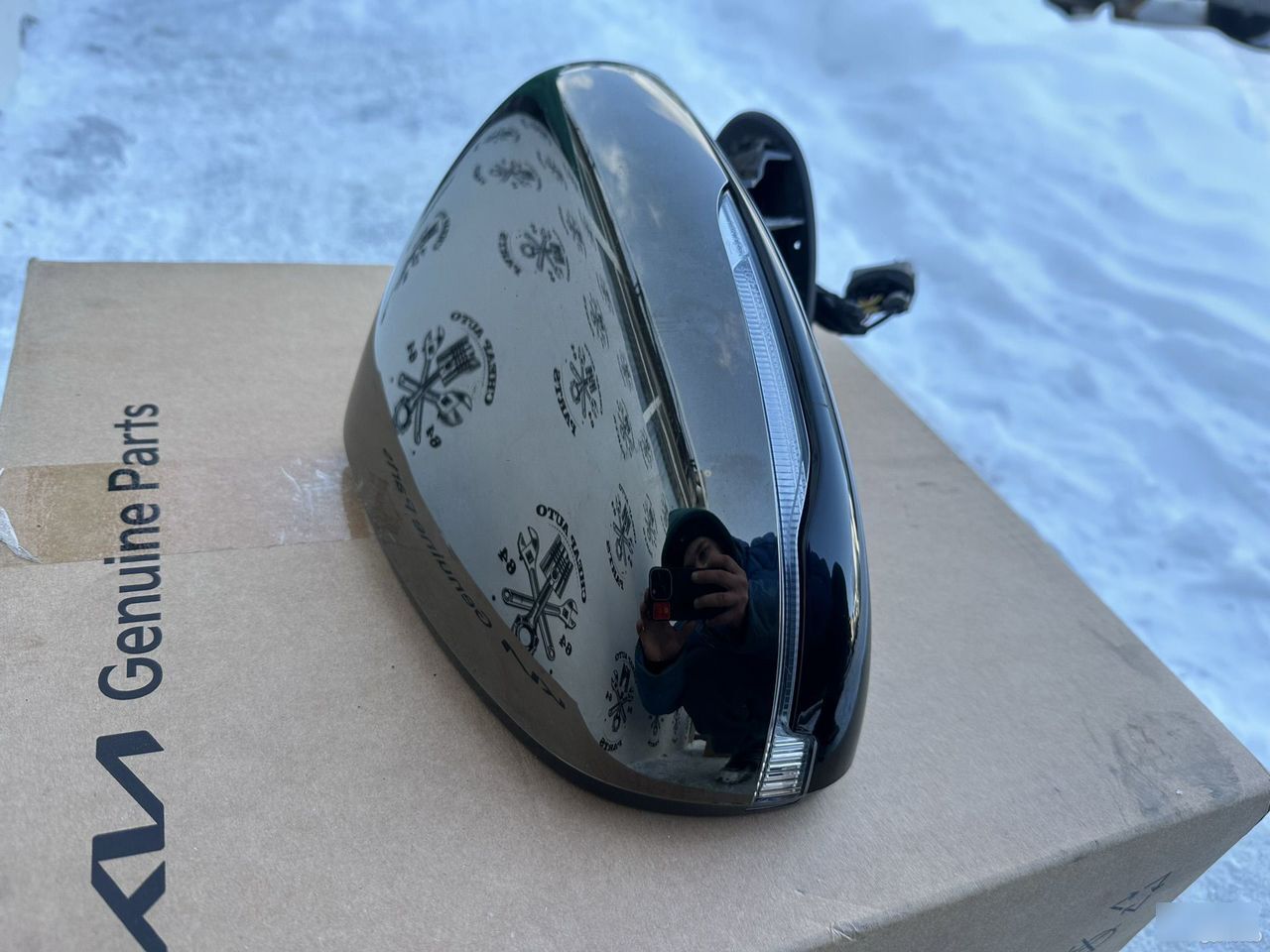 Зеркало заднего вида - Фото 3