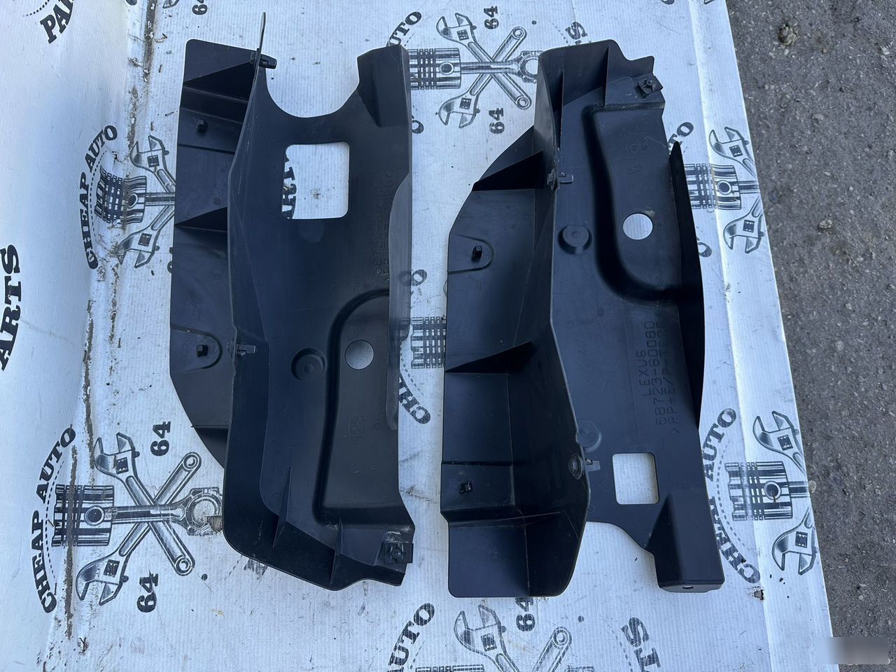 Пыльник защита бампера - Фото 4