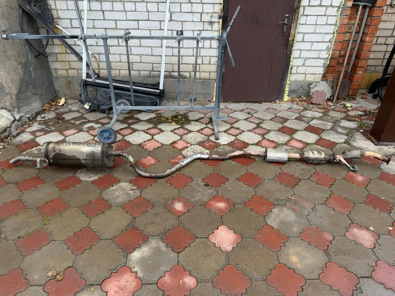 Глушитель в сборе