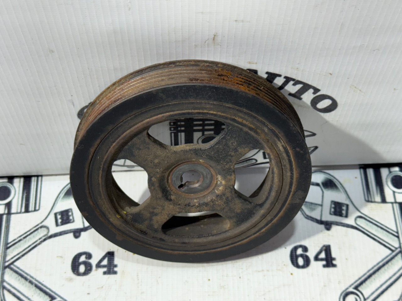 Шкив коленвала - Фото 2