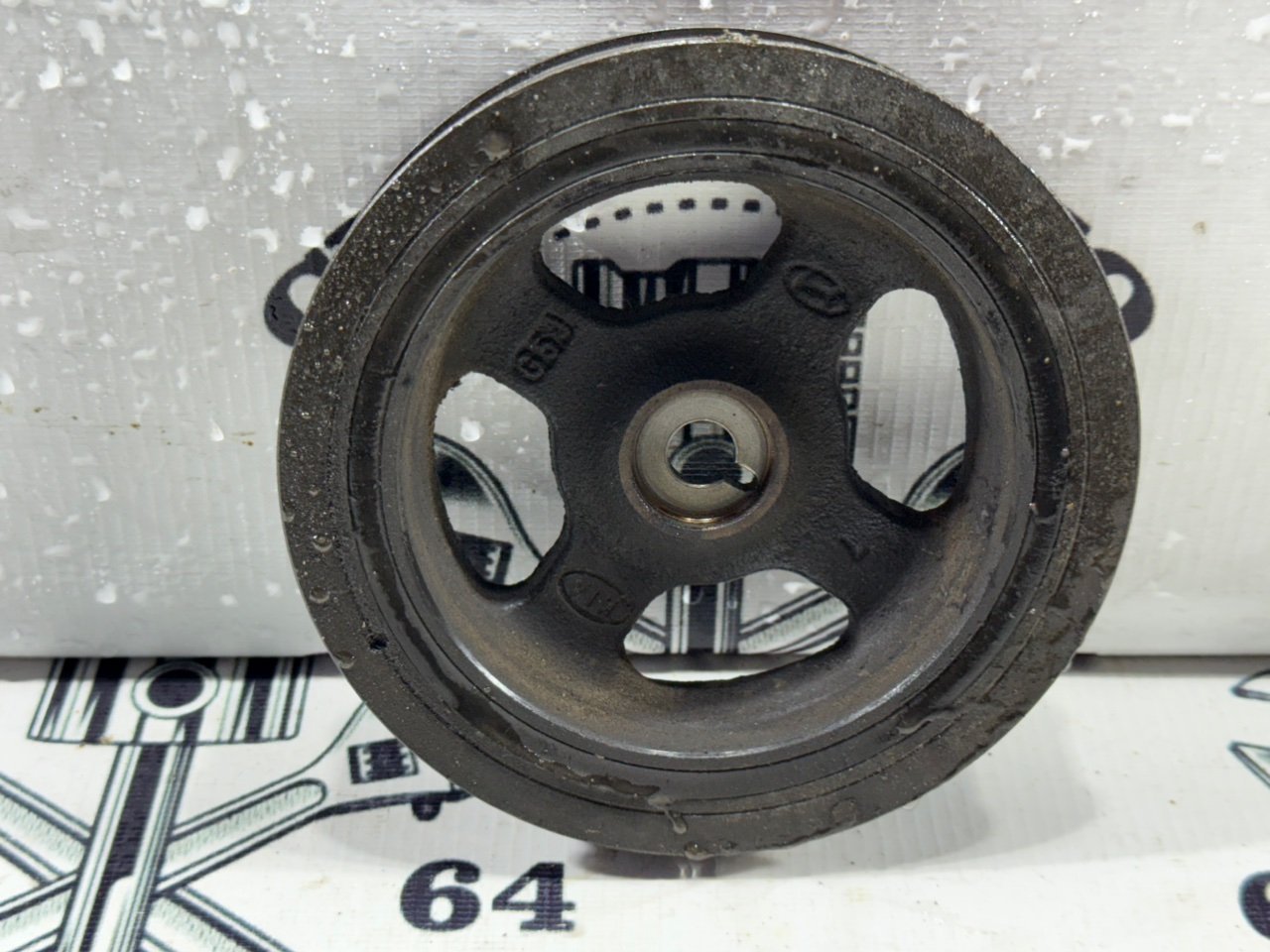 Шкив коленвала - Фото 4
