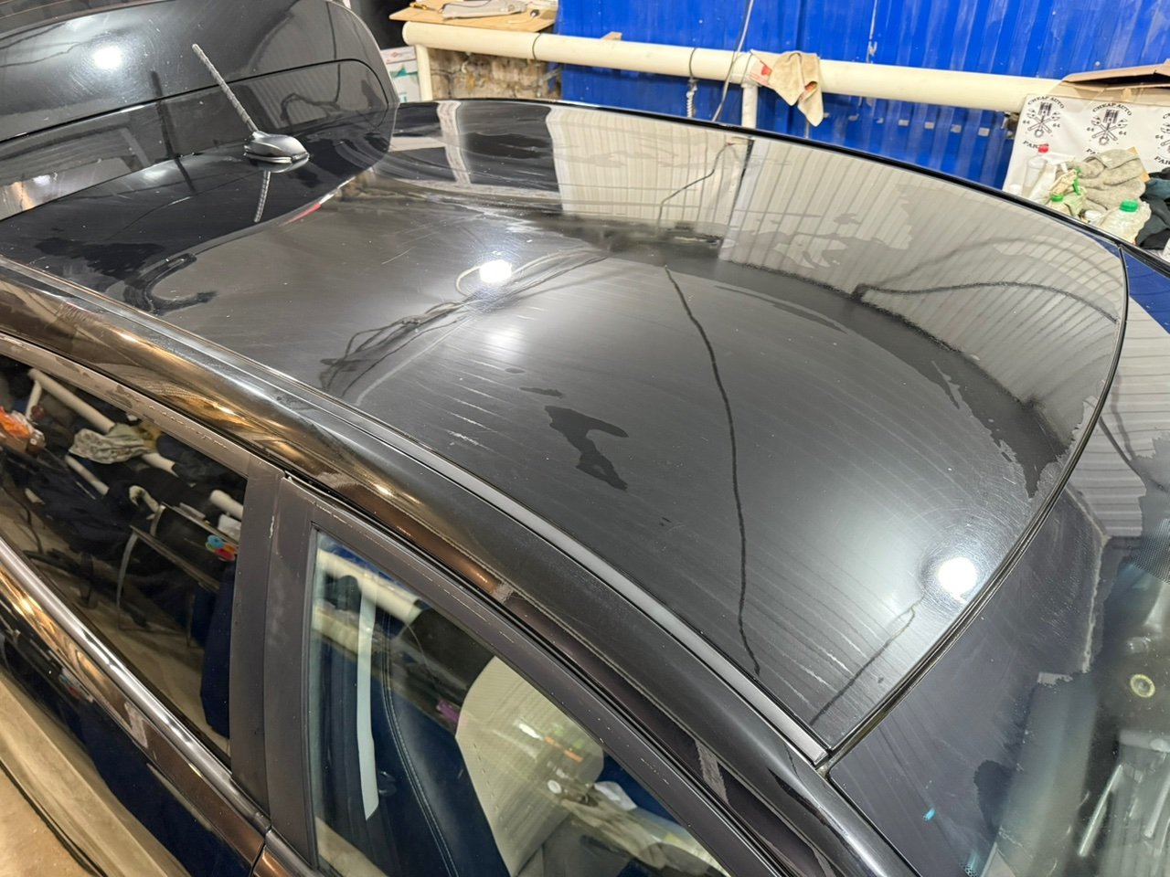 Крыша со стойками