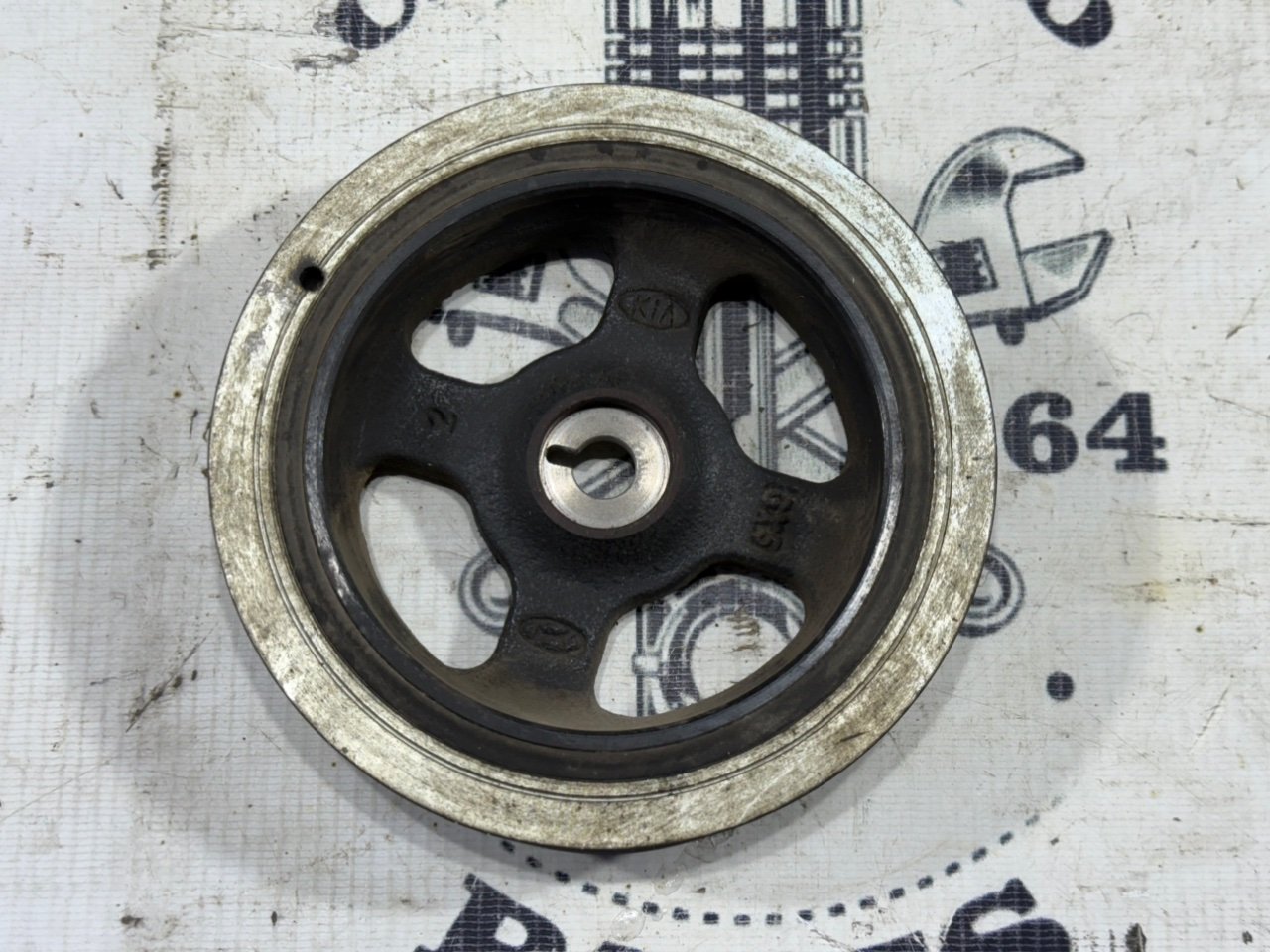 Шкив коленвала - Фото 4
