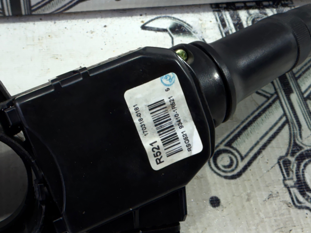 Блок подрулевых переключателей