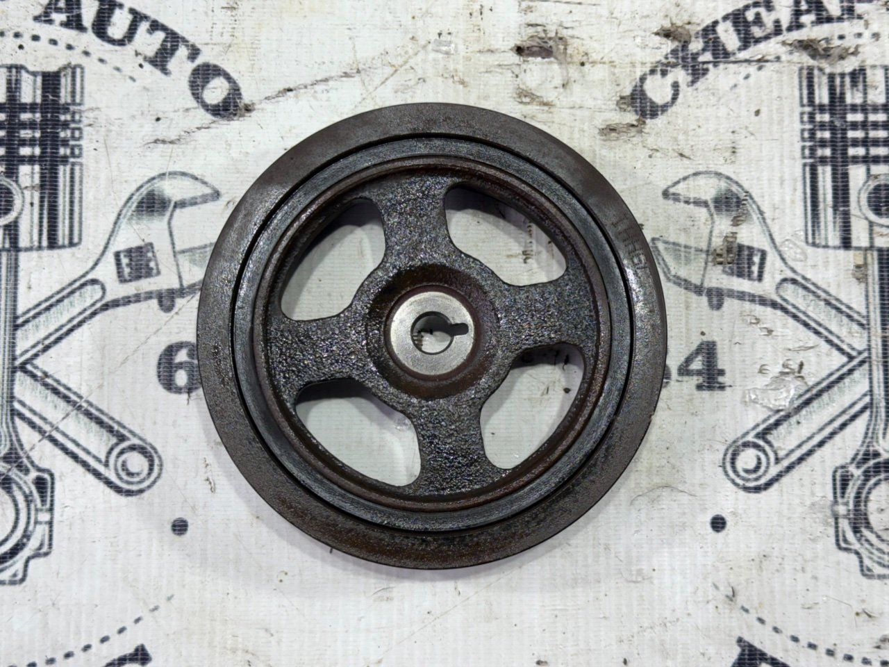 Шкив коленвала - Фото 2