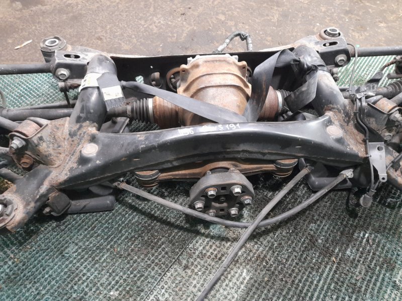 Балка в сборе задняя GS450h 2006 GWS191 2GR-FSE