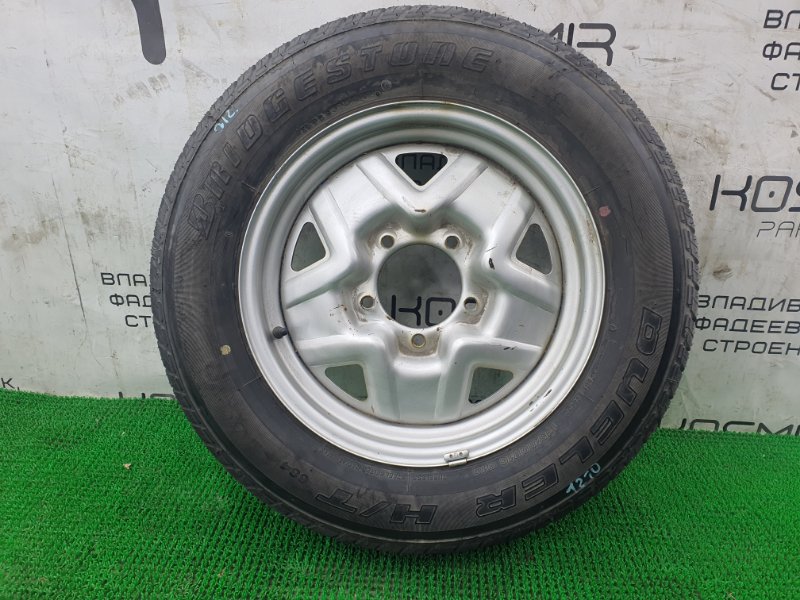 Колесо запасное SUZUKI Jimny 2006 JB23W K6A 432108071227S контрактная