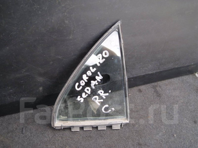Форточка двери Toyota Corolla CE121 1NZFE задняя правая