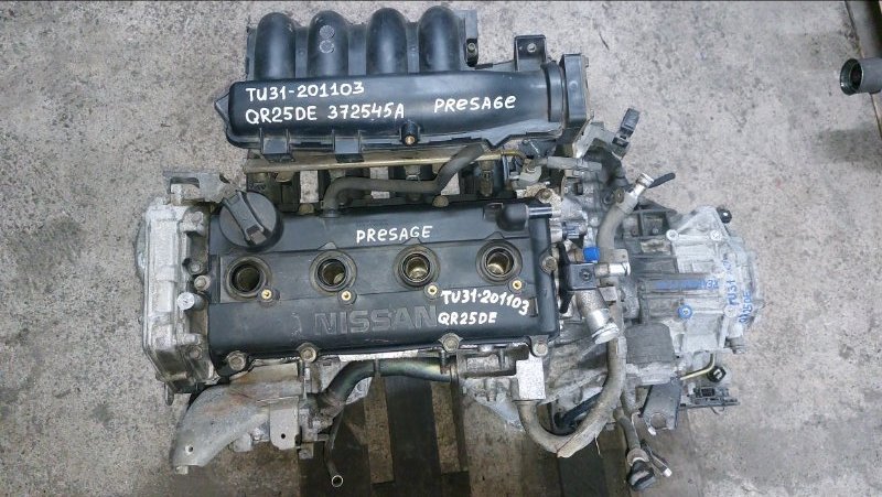 Двигатель Nissan Bassara JTNU30 QR25DE (б/у)