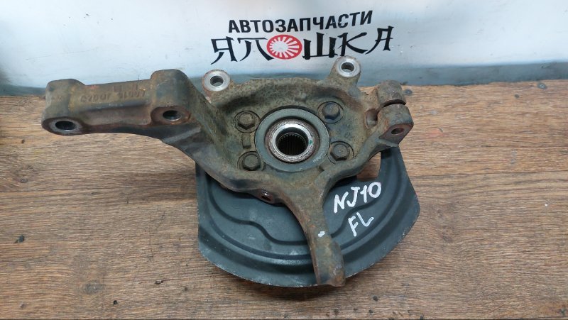 Ступица Nissan Dualis J10 HR16DE передняя левая (б/у)