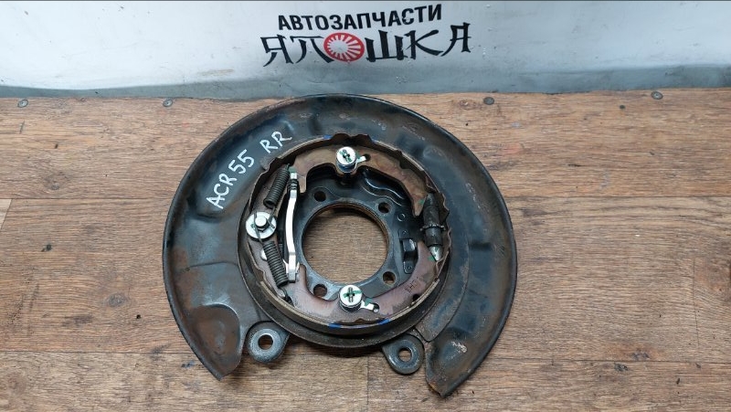 Механизм стояночного тормоза Toyota Alphard ANH20 2AZFE задний правый (б/у)