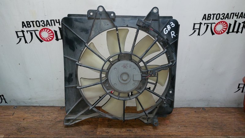 Вентилятор радиатора Honda Ballade GG8 L15A правый (б/у)