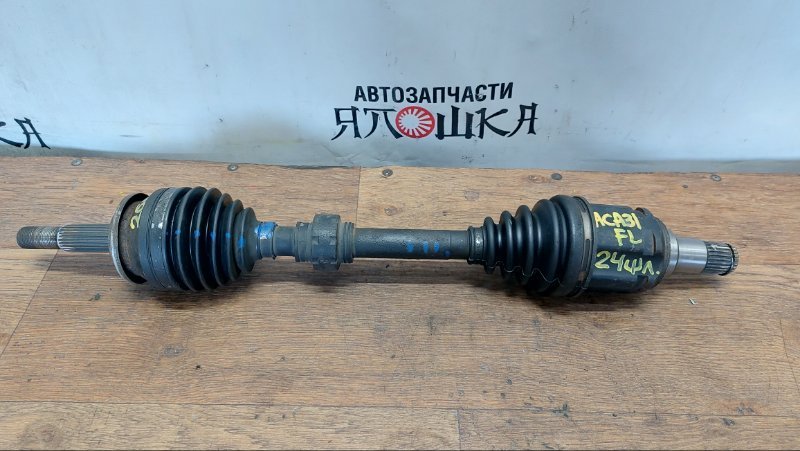 Привод Toyota Alphard ANH20 2AZFE передний левый (б/у)