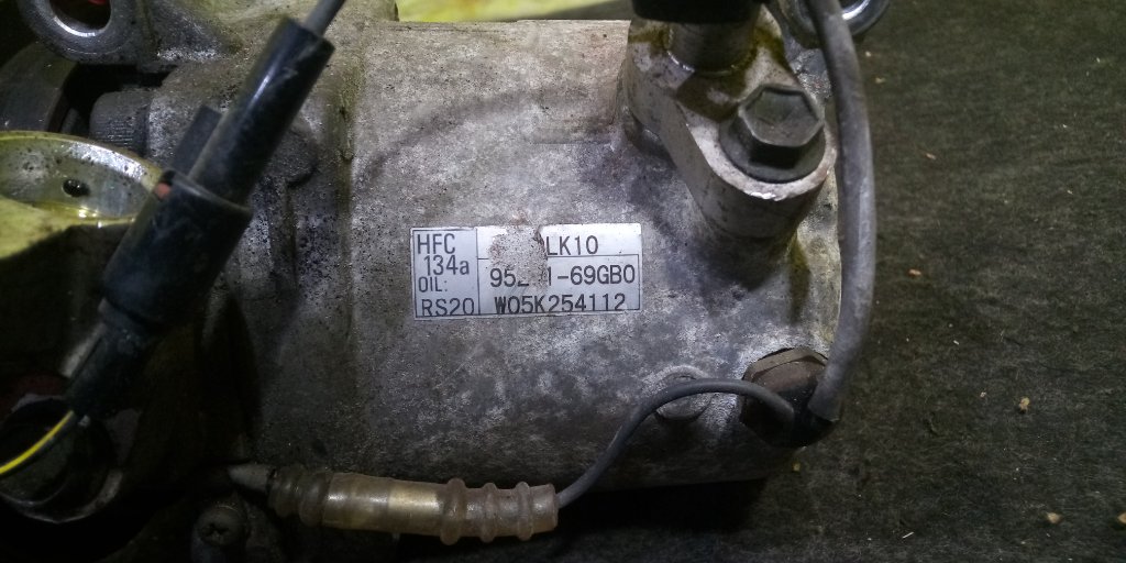 Компрессор кондиционера MW ME34S M13A Компрессор кондиционера MW ME34S M13A