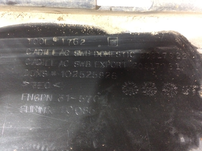 Бампер задний задний ESCALADE 2007-2014 GMT