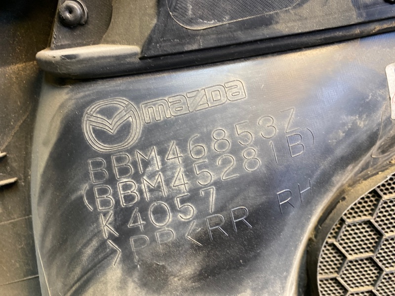Обшивка двери задняя правая 3 2009-2013 BL
