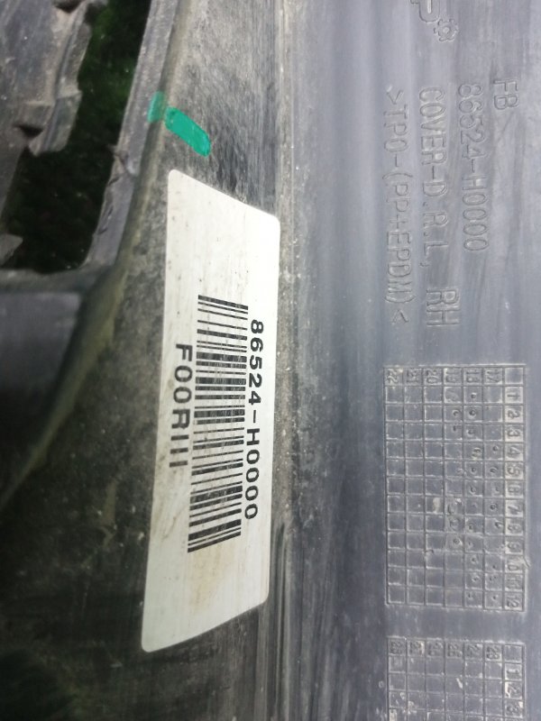 НАКЛАДКА ПТФ ПРАВАЯ передняя правая RIO