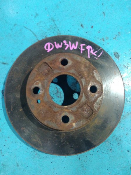 Тормозной диск Mazda Demio DW3W B3DE передний