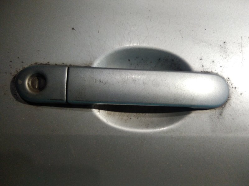 Ручка двери внешняя Nissan Wingroad JY12 MR18DE 2007г передняя правая