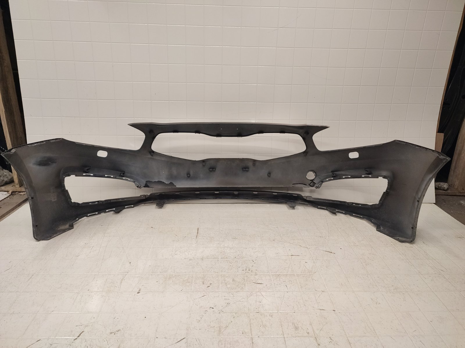 Бампер передний CEED 2 Рестайлинг 2015-2018 JD