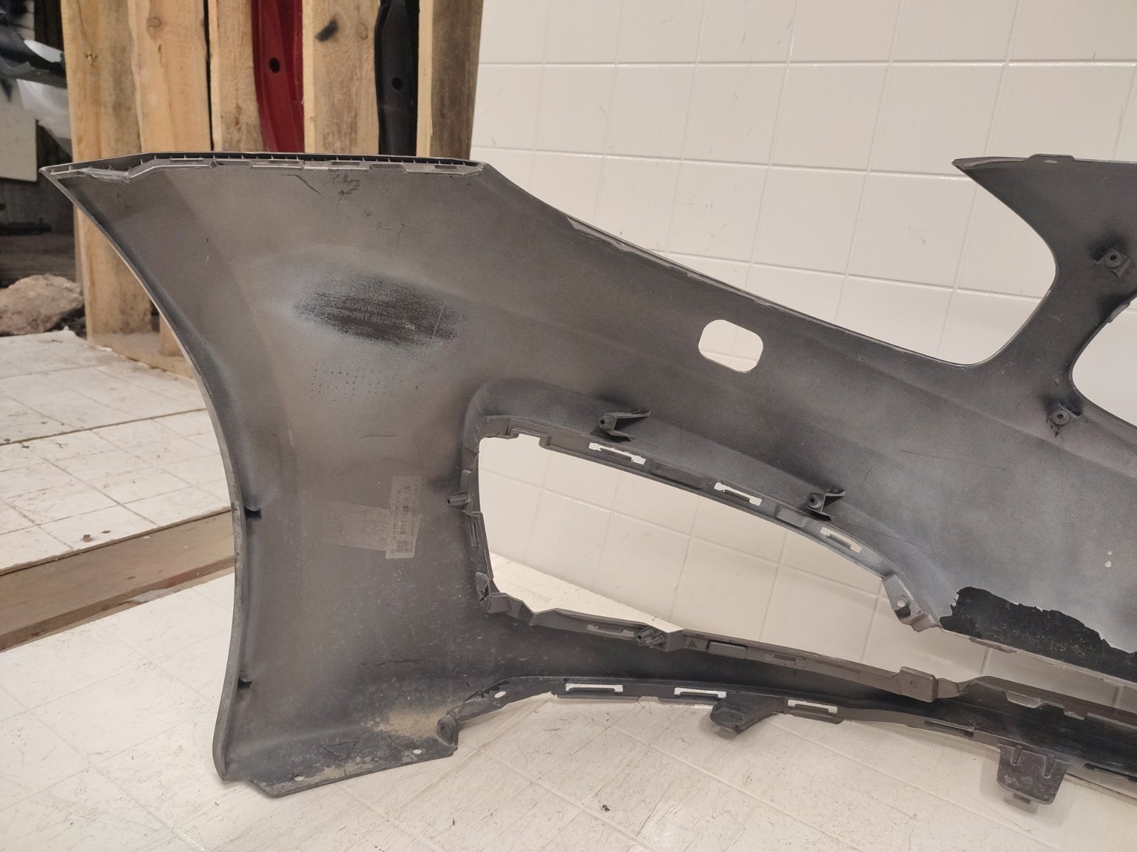 Бампер передний CEED 2 Рестайлинг 2015-2018 JD