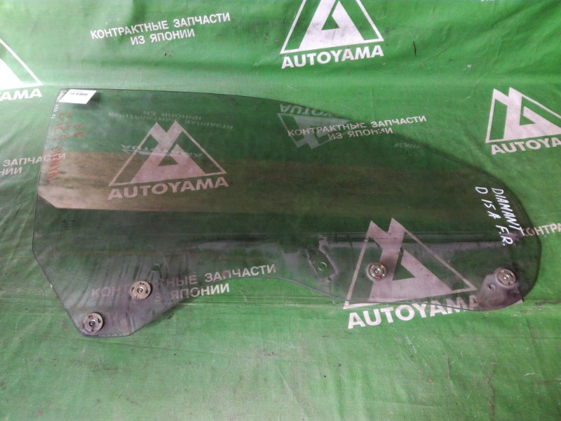 Стекло Mitsubishi Diamante F15A переднее правое (б/у)