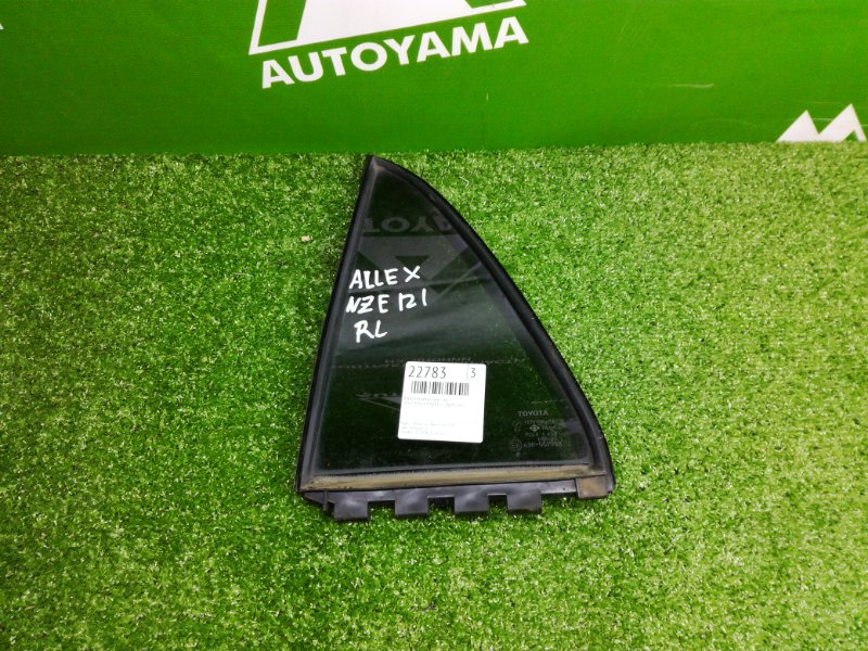 Форточка двери Toyota Allex NZE121 1NZFE 2001 задняя левая (б/у)