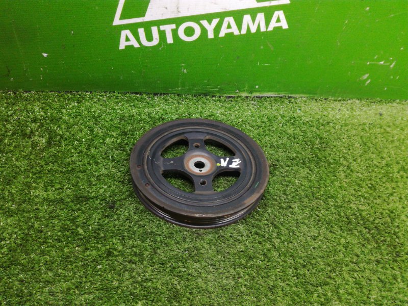 Шкив коленвала Toyota Corolla Axio NZE161 1NZFE 2014 (б/у)