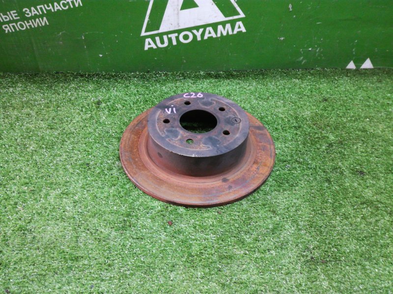 Тормозной диск Nissan Serena C26 MR20DD задний (б/у)