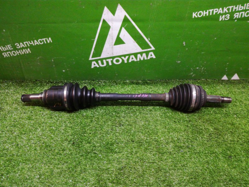 Привод Toyota Ist NCP61 1NZFE 2005 передний левый (б/у)