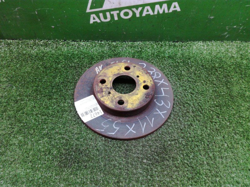 Тормозной диск Toyota Corsa EL51 4EFE передний (б/у)