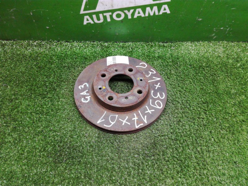 Тормозной диск Honda Logo GA3 D13B передний (б/у)