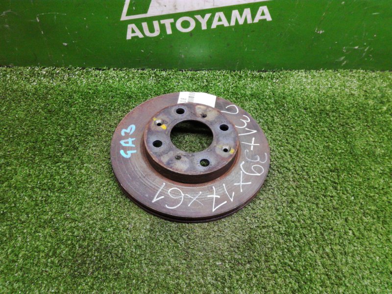 Тормозной диск Honda Logo GA3 D15B передний (б/у)