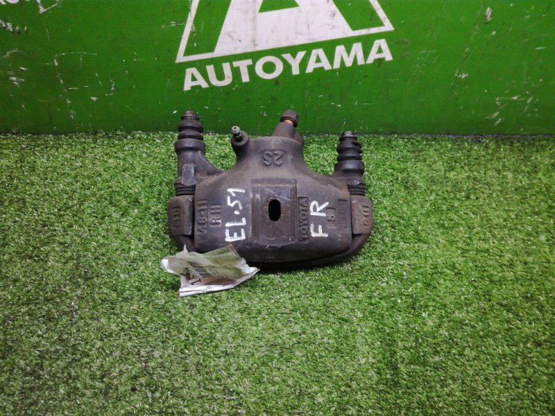 Суппорт Toyota Corolla Ii EL30 3EFE передний правый (б/у)