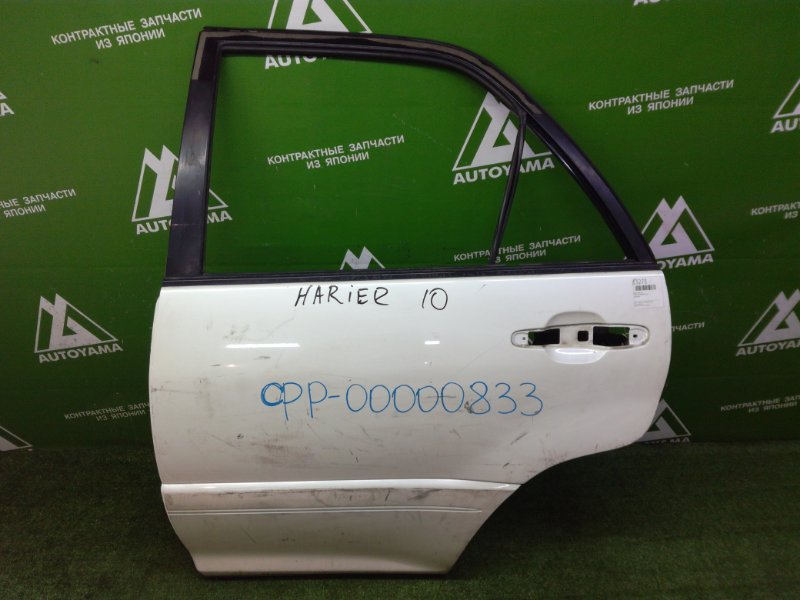 Дверь Toyota Harrier SXU10 задняя левая (б/у)