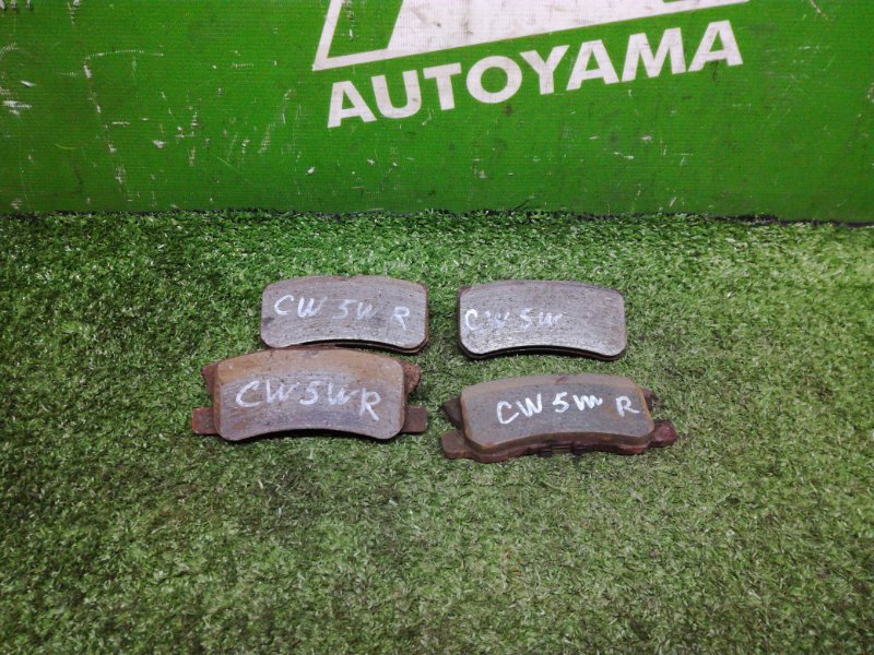 Тормозные колодки Mitsubishi Outlander CW5W 4B12 2009 заднее (б/у)