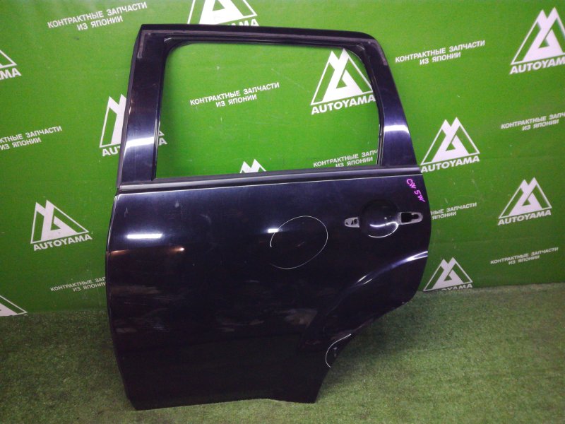 Дверь Mitsubishi Outlander CW5W 4B12 2009 задняя левая (б/у)