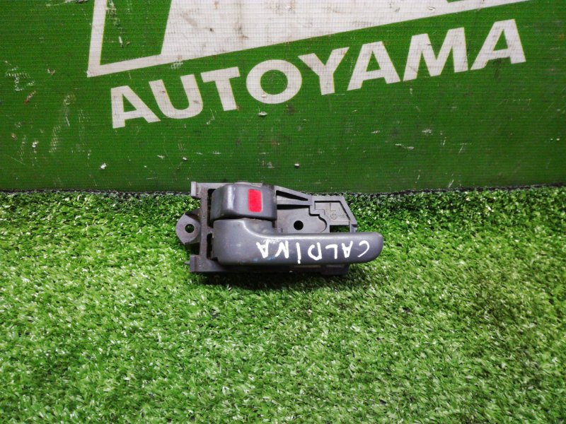 Ручка двери внутренняя Toyota Caldina ST210 3SFE передняя левая (б/у)