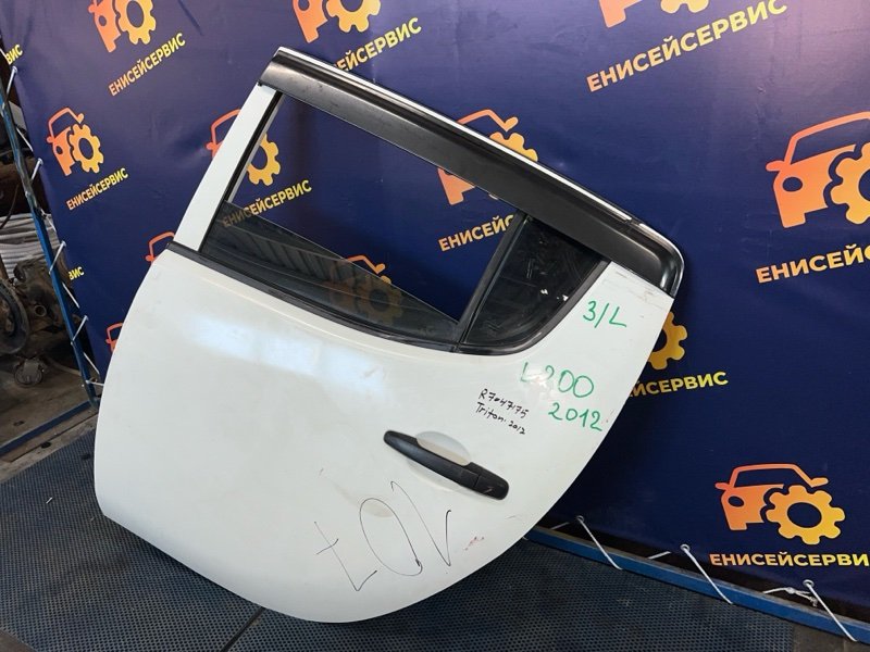 Дверь задняя левая Mitsubishi L200 KB4T KB4T 4D56U