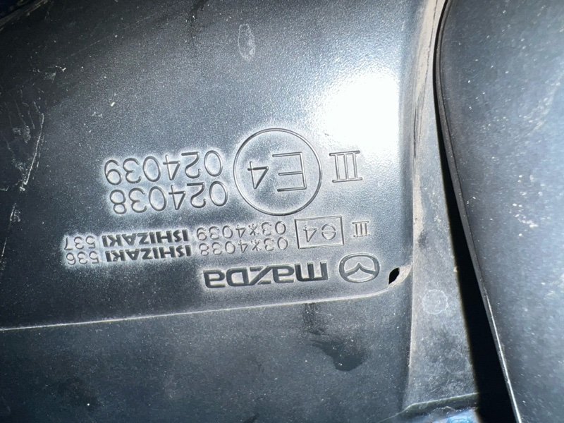 Зеркало правое mazda 6 2016 GJ PEY5