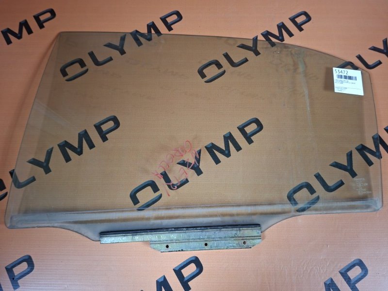 Стекло двери заднее левое TOYOTA COROLLA NZE121 1NZ-FE 68114-12690 контрактная