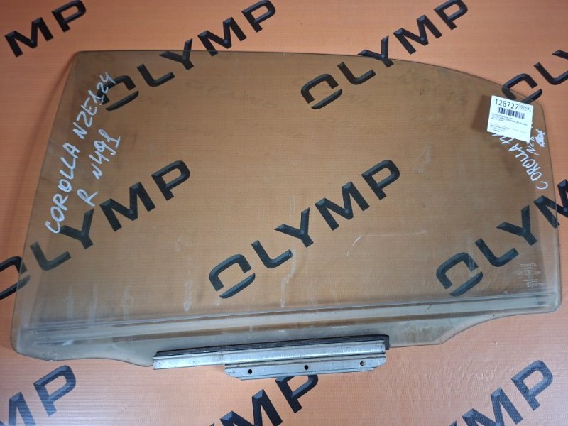 Стекло двери заднее левое TOYOTA COROLLA 2000 NZE124 1NZ-FE 68114-12690 контрактная