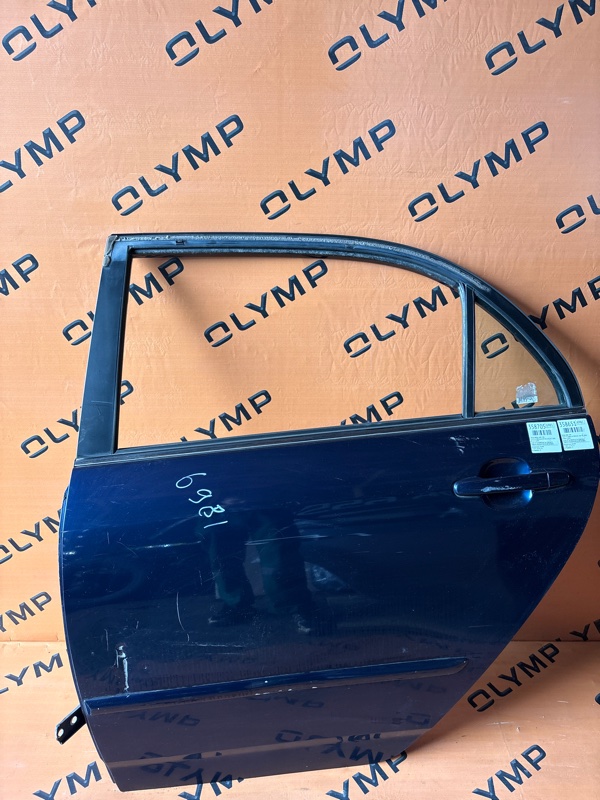 Стекло двери заднее левое TOYOTA COROLLA 2000 NZE121 1NZ-FE 68114-12690 контрактная