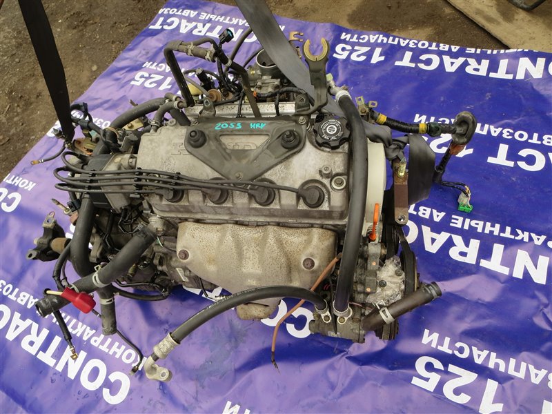 Двигатель в сборе Honda Hrv GH4 D16A 2001 (б/у)